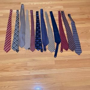 12 ties as a bundle